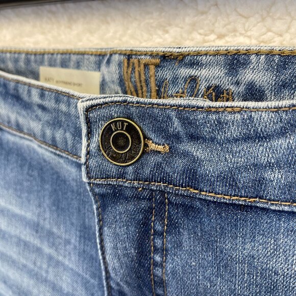 18W - KUT FROM THE KLOTH - KATY Boyfriend Short Distressed Denim Jean Short NEW - Picture 5 of 12